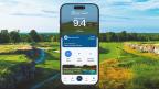 Smartphone displaying the redesigned USGA GHIN app home screen with Handicap Index, Post Score and Start Round buttons.