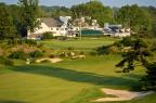 Merion Golf Club East Course with its signature wicker basket flagstick, the USGA's fourth U.S. Open Anchor Site.